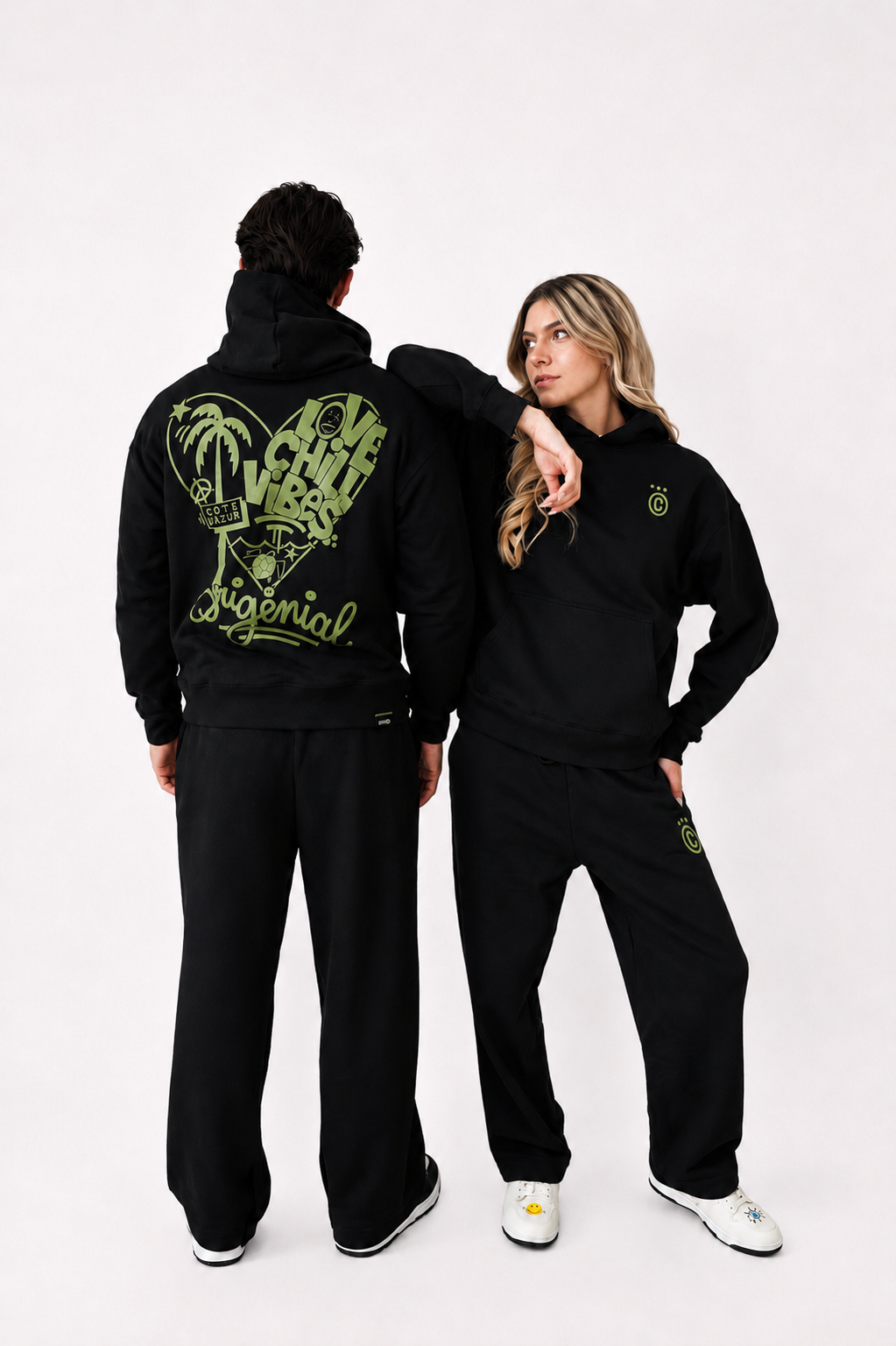 Joggers ORiGéNIAL Noir & Kaki