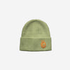 Bonnet Vert Pastel Logo Orange