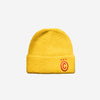 Bonnet Jaune Logo Rouge