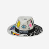 Chapeau Été Noir Blanc