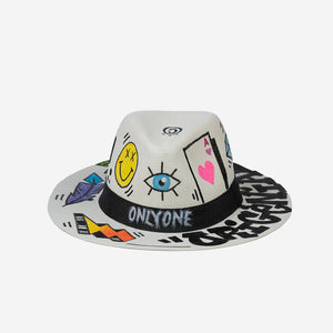 Chapeau Été Noir Blanc