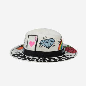 Chapeau Été Noir Blanc