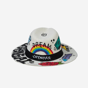 Chapeau Été Noir Blanc