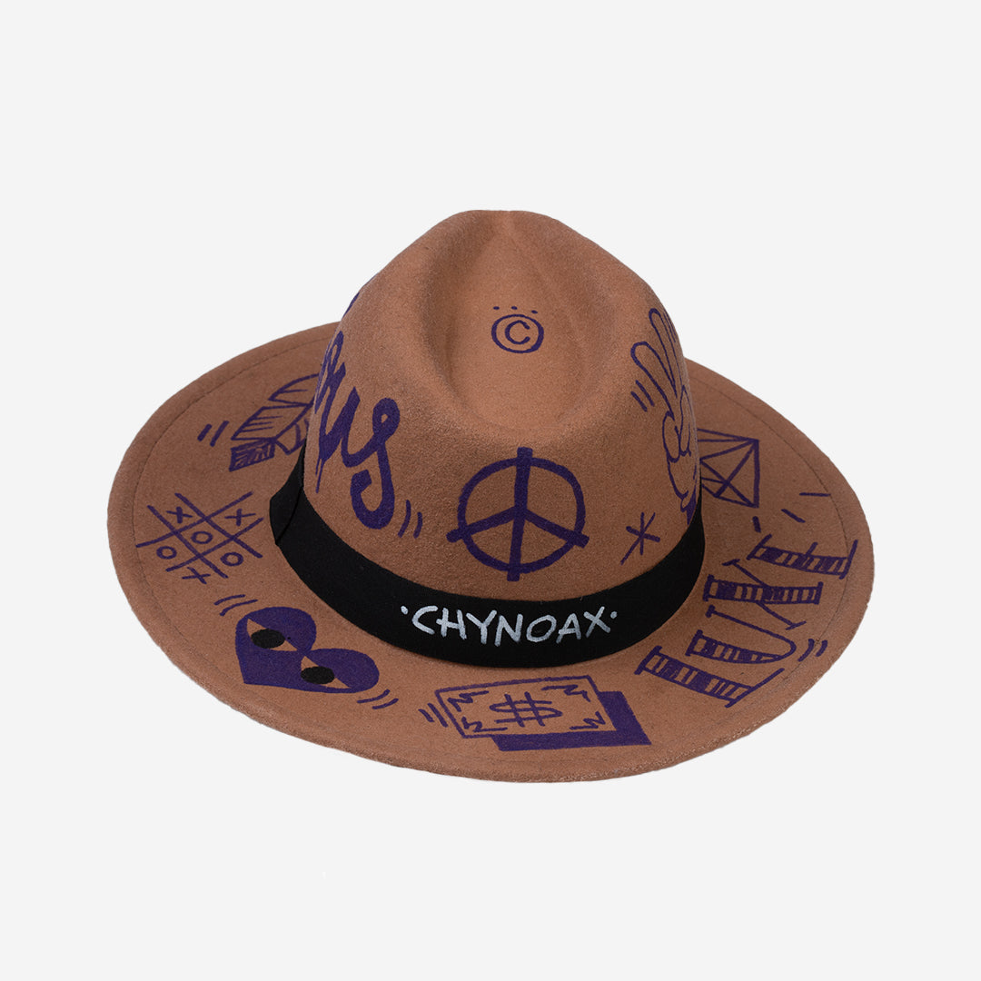 Chapeau Bisous Brun