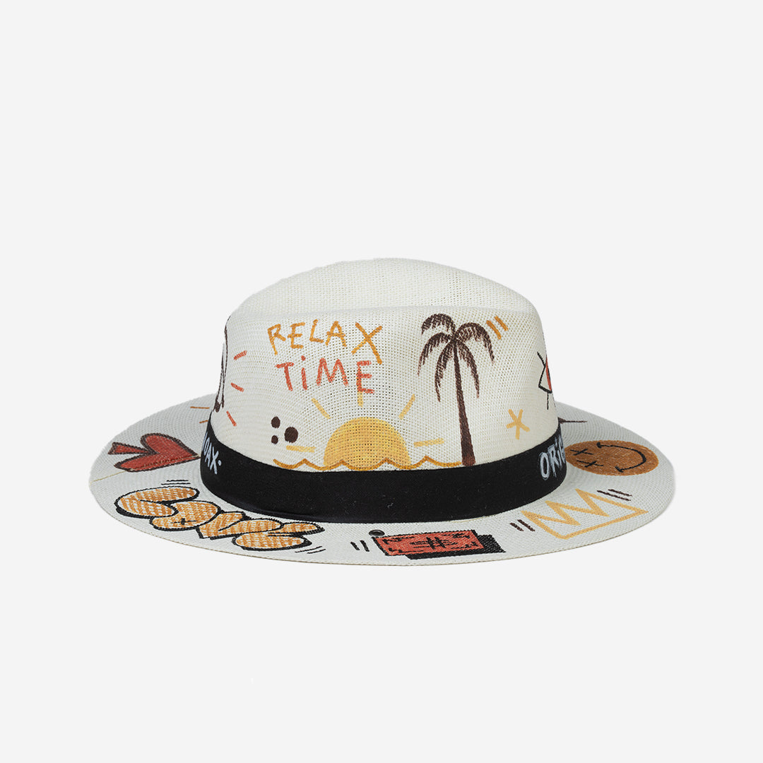 Chapeau Été Origénial Orange