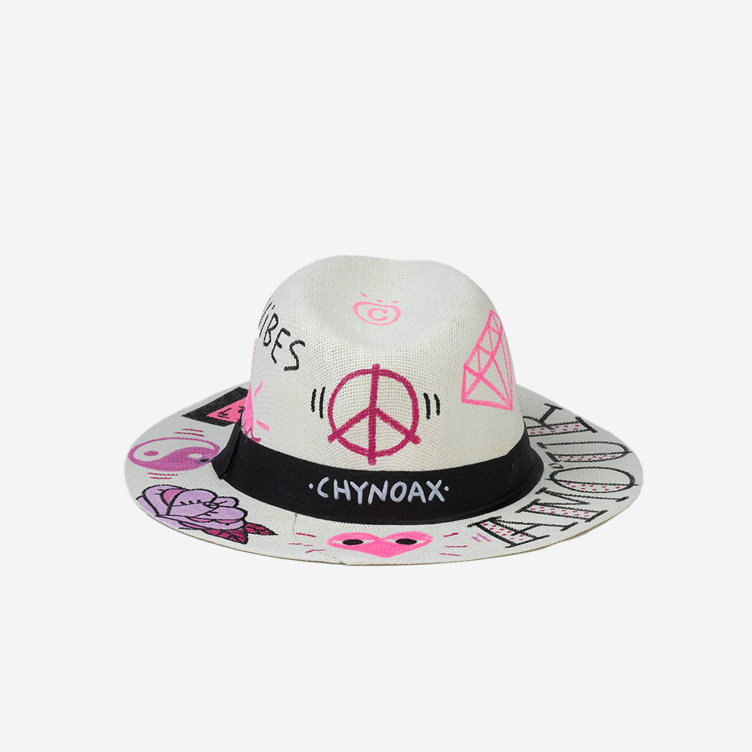 Chapeau Été Vie Rose