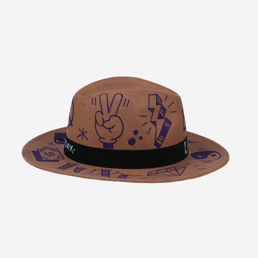 Chapeau Bisous Brun