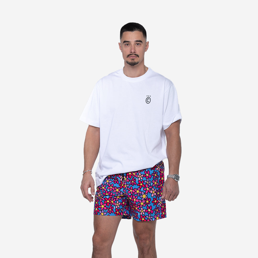 Maillot Bleu & Rose