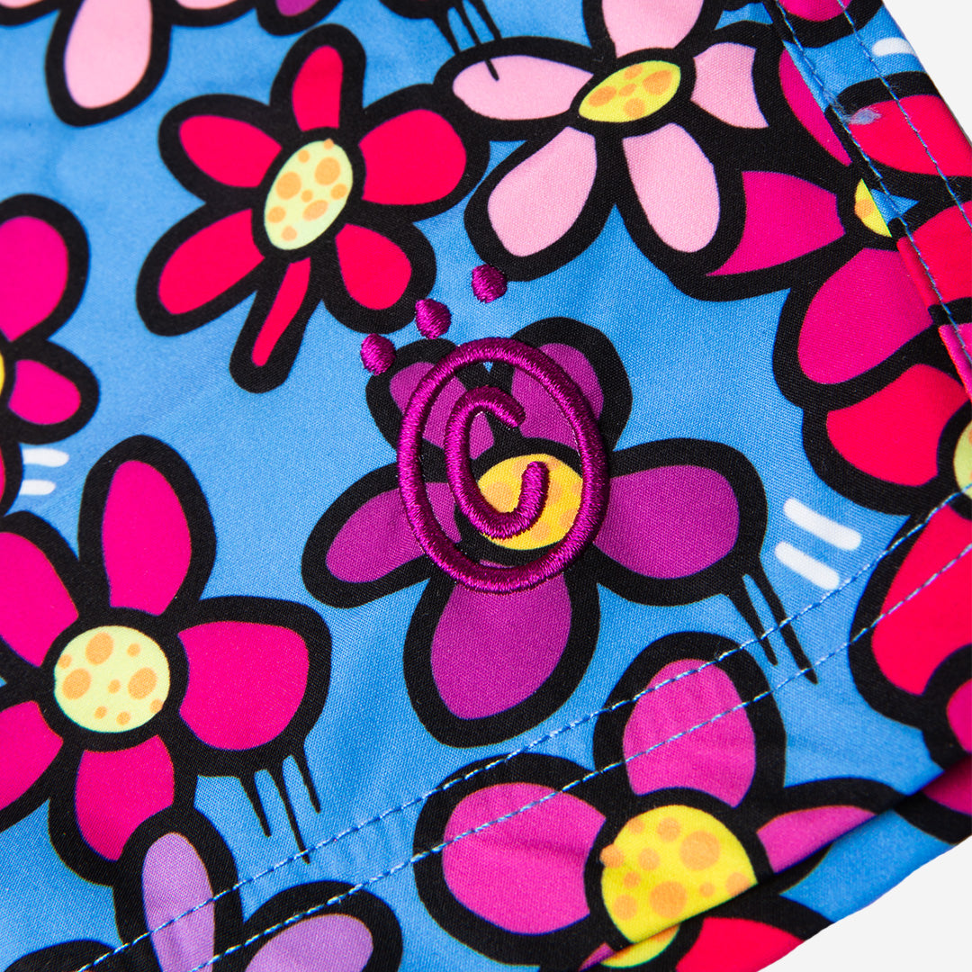 Maillot Bleu & Rose